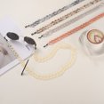 thumbnail image 3 of Cadenas para Gafas Uxcell para Mujeres, Cadenas de Soporte para Gafas de Acrílico, Cadenas Ajustables para Lentes de Sol, Correa Antipérdida para Gafas de Sol, Marrón Claro, 3 of 7