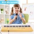 thumbnail image 3 of Kids Keyboard Piano, 54 Key Portable Electronic Piano Keyboard with Wired Microphone Multifunction Digital Music Piano Keyboard Instrument Toys, Support Recording, 3 of 8