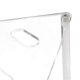 thumbnail image 4 of Étagère de douche d'angle en acrylique à 2 niveaux, étagère d'angle creuse au sol, organisateur pour salle de bain, chambre à coucher, cuisine, 4 of 4