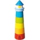 thumbnail image 1 of Juego de apilamiento HABA Lighthouse Wooden Rainbow, juego de 8 piezas, 1 of 4