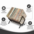 thumbnail image 4 of Supports de Rangement pour Disques - Support de Disques Vinyles à Assemblage Facile 100 Lps Élégant Noir Mat Support pour LP, 4 of 8