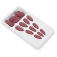 thumbnail image 1 of False Nails, Clear Color 24Pcs  Nail Tips  for Dance Parties F122,F123,F124,F125,F126, 1 of 8