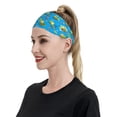thumbnail image 6 of Yiaed Cute Car Cartoon Print Sports Headbands,Moisture Wicking Workout Headband, Sweatband Headbands for Running,Cycling for Women and Men, 6 of 8