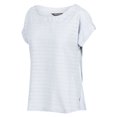 thumbnail image 2 of Regatta - Camiseta Adine de Rayas para Mujer (Blanco), 2 of 4