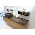 thumbnail image 4 of Ocala 60" Maple Wall Mount Bathroom Vanity, Left Sink, 4 of 6