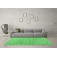thumbnail image 3 of Ahgly Company Indoor Round Abstract Emerald Green Modern Area Rugs, 7' Round, 3 of 4