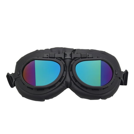 Retro Motorbike Goggles Motorcycle Scooter Glasses Cycling Eye Protection