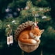 thumbnail image 5 of 10cm Forest Animals Decoration Christmas Tree Pendant Holiday Gift, 5 of 6