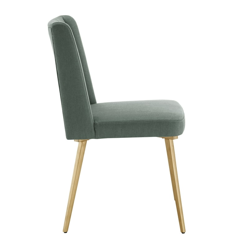 Set Of Two Cream And Gold Upholstered Fabric Side Chairs Set Of Two Cream And Gold Upholstered Fabric Side Chairs