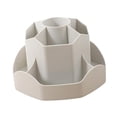 thumbnail image 2 of Portalápices giratorio 360, organizador de bolígrafos creativos para tijeras de borrador de lápiz labial Gris, 2 of 8