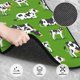 thumbnail image 3 of Fotbe Cows With Calfs Green Juego de 4 Tapetes para Auto con Estampado – Alfombrillas de Goma Reforzada, Diseño Antideslizante, Protección para Todo el Año – Vehículos, Autos, Camionetas y SUVs, 3 of 7