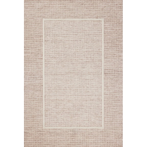 Chris Loves Julia x Loloi Briggs Blush / Ivory 5'-0" x 7'-6" Area Rug