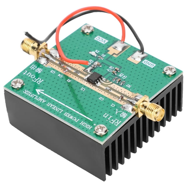 Amplificador de potencia RF2126 de 400 a 2700 MHz, 2,4 GHz, 1 W, con disipador térmico