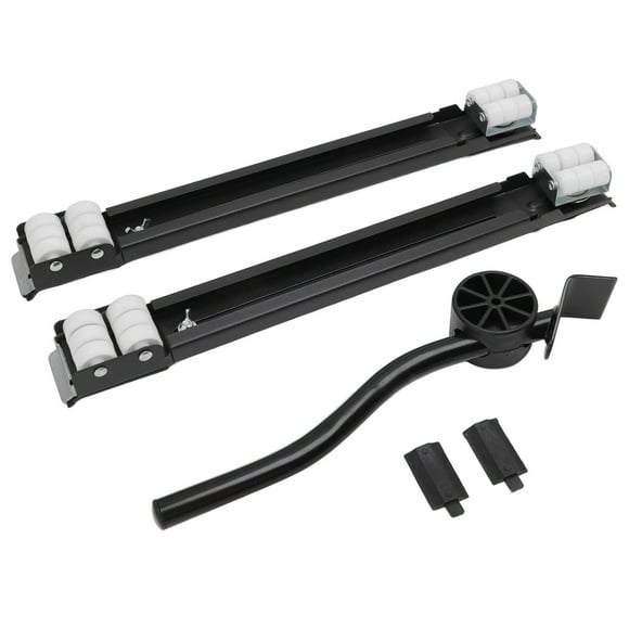 Base Universal con Soporte de Carga de 300 KG para Electrodomésticos - Negro