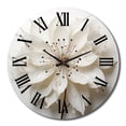thumbnail image 2 of Designart "blossom Beauty In Simplicity Beauty I" Minimalism Oversized Wall Clock, 2 of 6