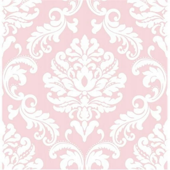 NuWallpaper Pink Flamingo Beach Peel And Stick Vinyl Wallpaper, 216-in by 20.5-in, 30.75 sq. ft.