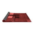 thumbnail image 2 of Ahgly Company Indoor Square Abstract Red Modern Area Rugs, 3' Square, 2 of 4