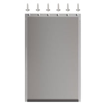 Extra Large Original Replacement Flap - Doggie Door Vinyl Replacement Flap for Sliding Glass Pet Door - Durable & Made with Non-Toxic Materials - 24 7/8" H x 13 1/8" W No Warped