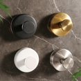 thumbnail image 3 of Stainless Steel Suction Cup Clothes Hook Kitchen Bathroom Towel Hook Punch-Free Bathroom Seamless Su, 3 of 5