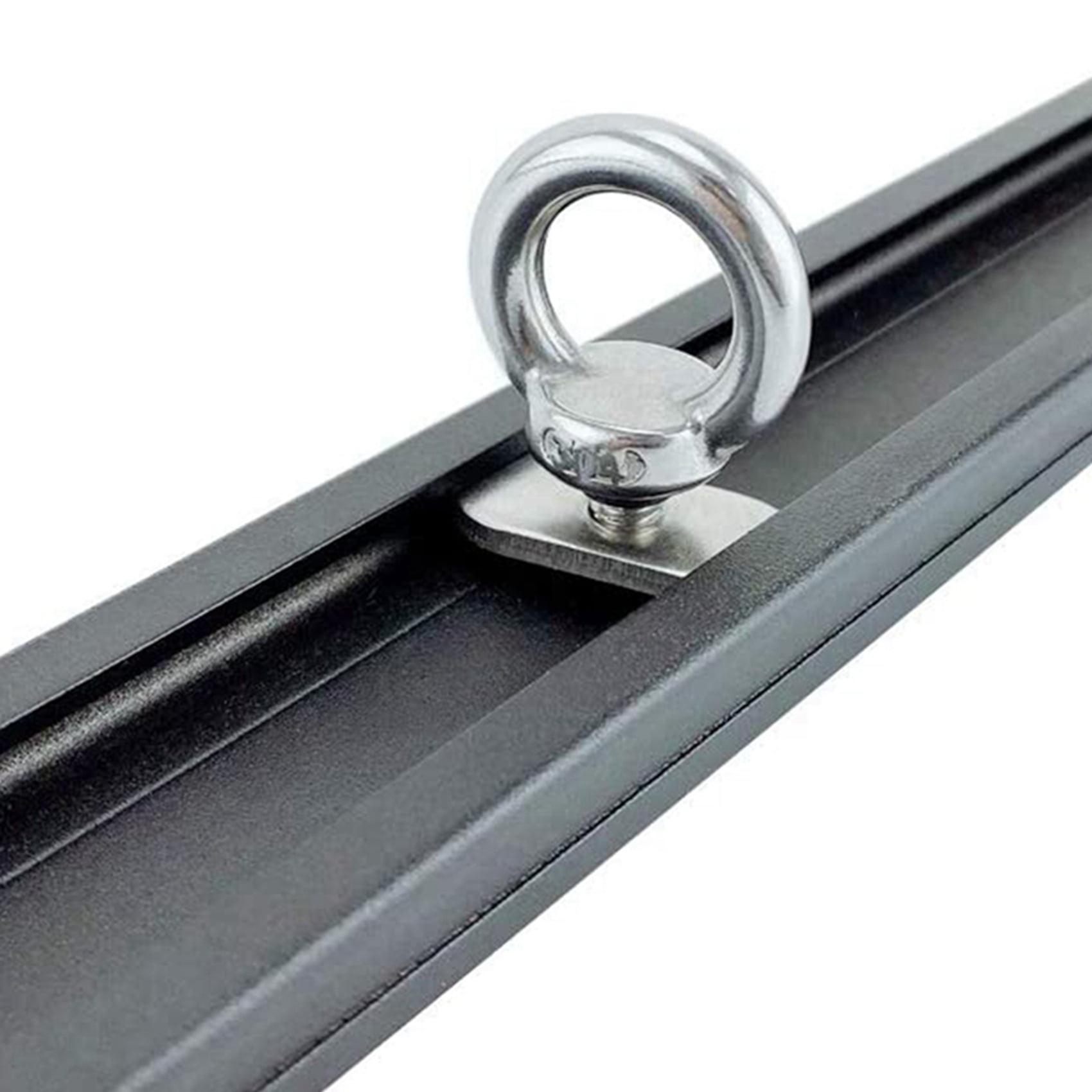 8Pack Stainless Steel Kayak Track Mount Tie Down Eyelet Rail Accessory for Kayak Canoe Boat