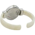 thumbnail image 5 of Blekon Collections Women's Quartz 31mm Round Case Multicolor Acrylic Cuff Bangle Watch (White), 5 of 5