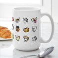 thumbnail image 6 of CafePress - Neko Atsume Mugs - 15 oz Ceramic Large White Novelty Mug, 6 of 6
