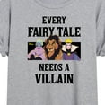 thumbnail image 3 of Disney Villains - Every Fairy Tale Needs A Viillain - Women's Oversized T-Shirt, 3 of 5