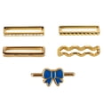 thumbnail image 2 of Decorative Rings , Exquisite Workmanship Metal Material Watchband Decorate Gold Watch Band Decorate Gift For Friends Family Co Workers, 2 of 8