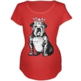 thumbnail image 1 of Bulldog Crown Maternity Soft T Shirt, 1 of 1
