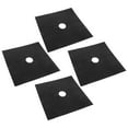 Voiceine 4pcs Universal Heavy Duty Oven Liners Gas Hob Protector PTFE