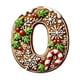 thumbnail image 2 of Seyotauo 26 Gingerbread Alphabet Letter Ornaments, Christmas A to Z Letters - Xmas Tree Hanging Ornaments for DIY Crafts, 2 of 4