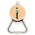 thumbnail image 1 of Community Security Professional Logistics Metal Beer Bottle Cap Opener Duty Stainless Steel, 1 of 3