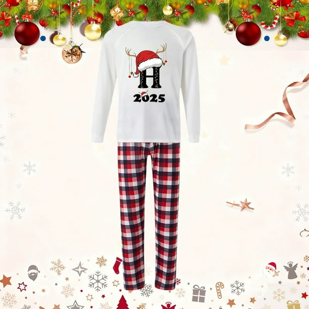 WILLBEST Pijama Navideña a Juego Para Toda la Familia. Pijamas Para Papá y Papá, Ideales Para Fiestas Navideñas. Ropa de Dormir Para Padres E Hijos, Perfecta Para Estar Cómodos en Casa.