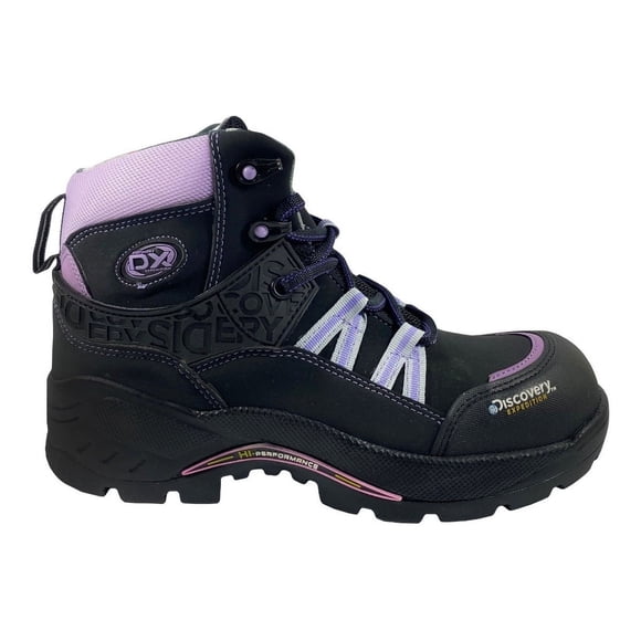Botas Hiking Discovery Expedition 2503 Negro/Morado Dama