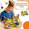 thumbnail image 2 of Hungry Dinosaur Board Game with 24 Beads, Interactive Tabletop Feeding Game for Multiplayer Fun, Animal Themed Bean Eating Challenge, Game Night Activity, 2 of 8