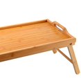 thumbnail image 3 of Mesa de Cama Plegable Mini Mesa Bandeja de Cama de Madera Bandeja de Cama de Servicio, 3 of 10