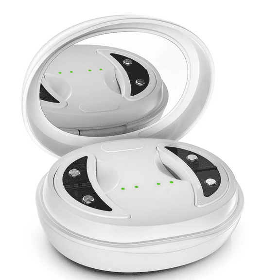 Red light eye massager, EMS Microcurrent, and Heat, Cordless Rejuvenation Device for At-Home Spa and Skincare Routines