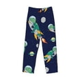 thumbnail image 4 of Disketp Astronaut Dinosaur And Space Men'S Pajama Pants - Ultra Soft Fleece Sleep And Lounge Pants (Size: S-Xxl), 4 of 9