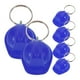 thumbnail image 5 of KAKOWELY 6 llaveros pequeños con forma de casco, decoración para casco, colgante para bolso, recuerdo de fiesta., 5 of 5