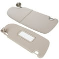 thumbnail image 5 of SCITOO Left & Right sides Sun Visor Assembly Without Sunroof fit for 2002 2003 2004 2005 2006 2007 2008 for Dodge Ram 1500 Gray Car Sun Visor 1CT17TL2AA, 5 of 5