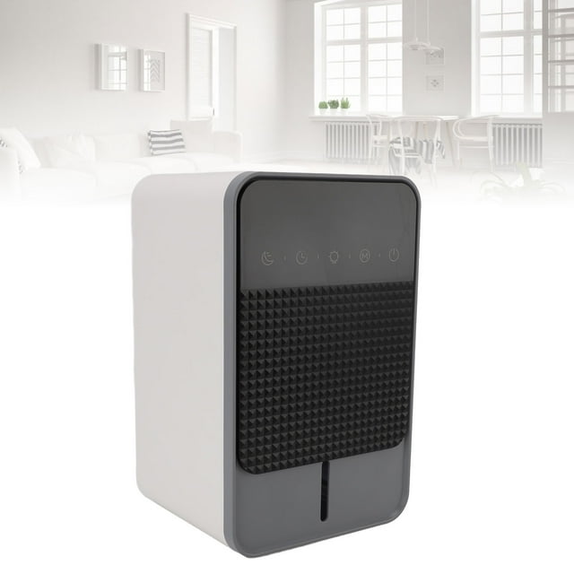 Semiconductor Dehumidifier, Efficient Defrost Function Home Dehumidifier Water Full Alert Auto Shut Off for Bathroom US Plug
