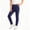 Q05 Navy, variant on LUGOGNE Girls Jeggings Kids Elastic Waist Slim Fit Yoga Pants Soft Comfortable Casual Everyday School Bottoms