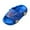 Blue, variant on Slides for Kids, Toddler Pillow Slippers Shower Bathroom Non-Slip Open Toe Soft Comfy Thick Sole Cozy Boys Girls Home House Cloud Cushion Slide Sandals(Blue,12)