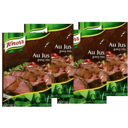 Knorr Au Jus Gravy Mix - 0.6 Oz, Pack Of 4