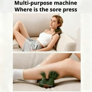 Neck Massager with Hands, Bionic Back and Shoulder Massager with Heat, Portable Electric Heated Shiatsu Massager with Simulated Hand Design for Neck