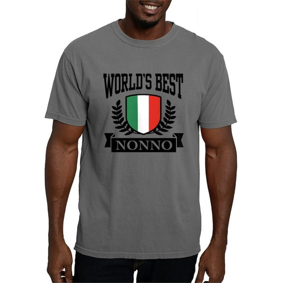 CafePress - World's Best Nonno T Shirt - Mens Comfort Colors Shirt