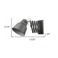 thumbnail image 5 of Plexus 1-Light Gray Sconce, 5 of 5