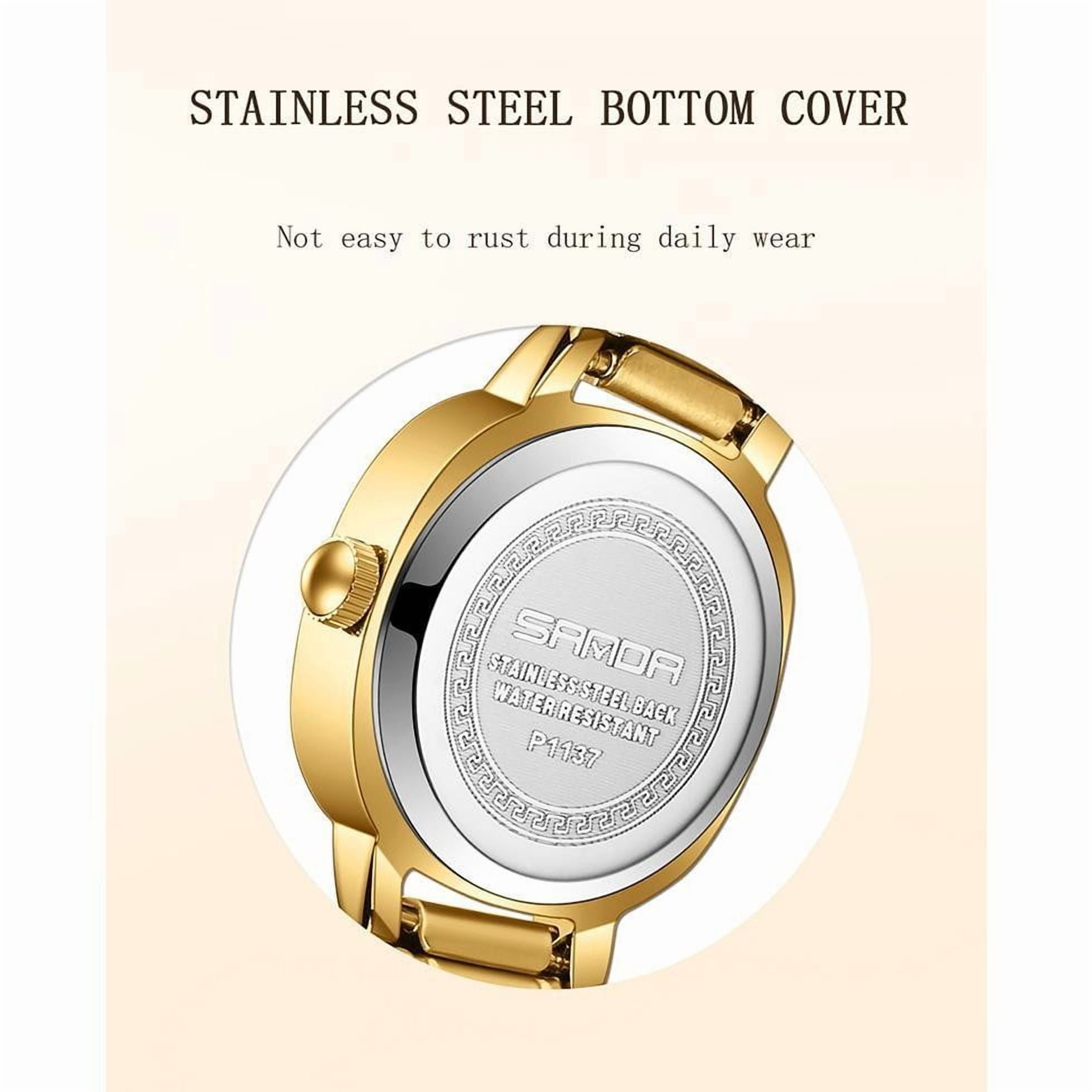 Explojoy Women's Square Quartz Watch – Roman Scale Dial, Waterproof, Leather Strap, Fashion Style