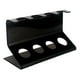 thumbnail image 1 of Soporte para cubiertos de acrílico con 4 ranuras, estable, suave y elegante, para exhibir cucharas de comedor. Negro, 1 of 9
