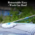 thumbnail image 7 of Telescopic Car Wash Brush Soft Bristle Long Handle Extendable 37-49 Inch for SUV Truck RV Lightweight Scratch-Free Car Cleaning Tool, 7 of 7
